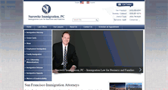 Desktop Screenshot of eastbayvisalaw.com